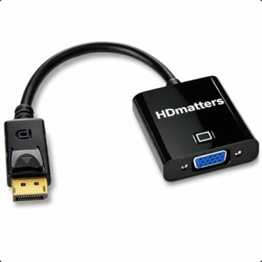 Imagem de Cabo Adaptador Conversor Vídeo Displayport para Vga Dell Hp