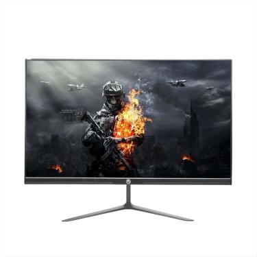 Imagem de Monitor LED 23.8 Brazil PC 24WCF-75 - Full HD, 75Hz, 5ms - Curvo 2800R - HDMI/VGA - Preto
