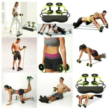Imagem de Aparelho Abdominal Fitness Treino Casa Equipamento Exercícios Core For