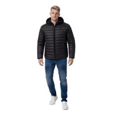 Imagem de Jaqueta Bobojaco  Impermeável Masculina com Capuz Removível-Masculino