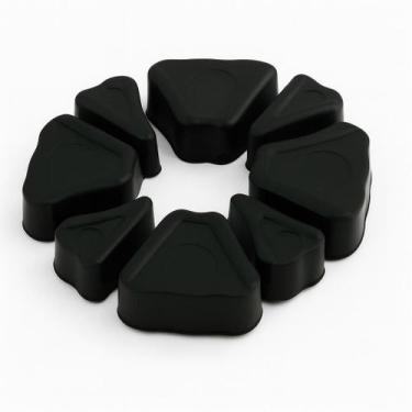 Imagem de Kit 4 Buchas Coroa Coxim Biz 100 125 Borracha Mod Original - RGR