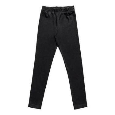 Imagem de Calça Legging Menina Infantil E Juvenil Cotton - Duduka, 04, Preto, Me