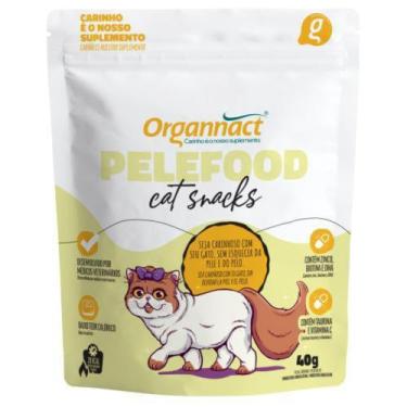 Imagem de Petisco para Gatos Organnact Pelefood Cat Snacks 40gr - Neon Pet Shop