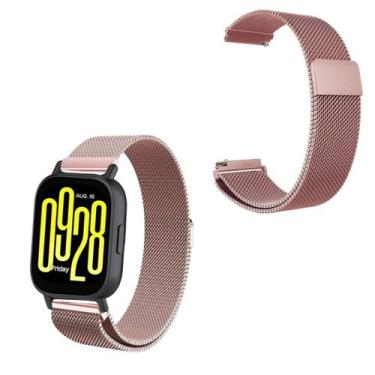 Imagem de Pulseira com fecho magnético para Redmi Watch 5 Active - Genérica