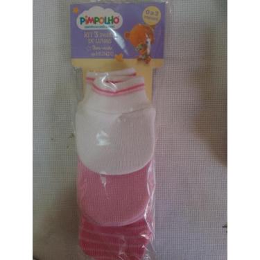 Imagem de Kit com 3 pares de luva de 0 a 3 meses - Pimpolho