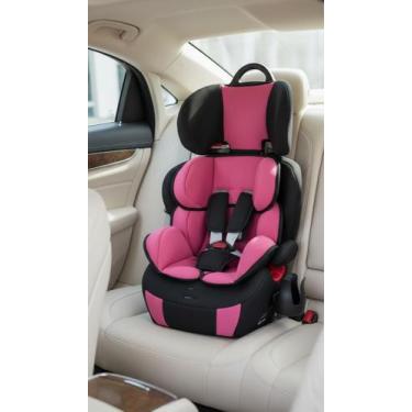 Imagem de Cadeira Infantil para Carro 9 a 36kg Rosa - Congratulations Store