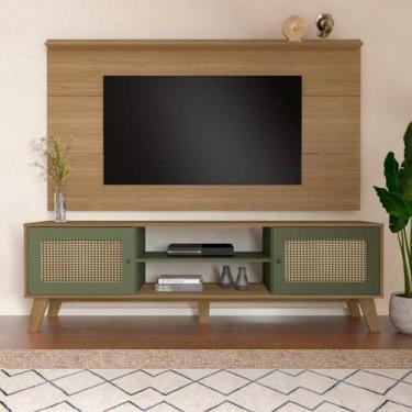 Imagem de Rack com Painel para TV até 60 Polegadas MDF 180CMX153CM Universal Mem