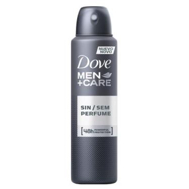 Imagem de Desodorante Dove Aerosol para Homens Sem Perfume 150ml/89g