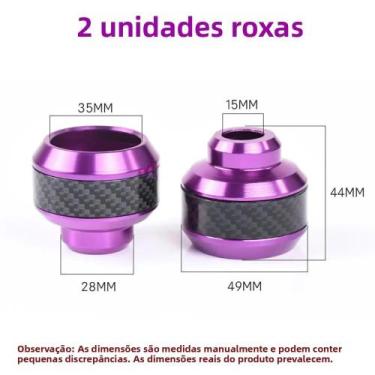 Imagem de Protetores De Roda De Motocicleta Universais Em Liga Para Motocross, P