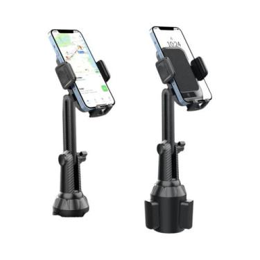Imagem de Suporte Universal Ajustável Para Copos De Carro, Suporte Rotativo Mult