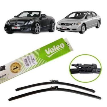 Imagem de Par Palheta Limpador Para-Brisa Civic 2006 07 08 09 10 2011 - Valeo