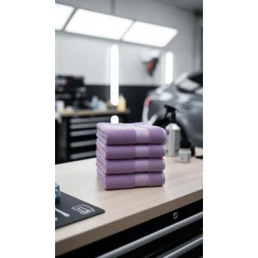 Imagem de Kit 05 Flanelas Microfibra Alta Tecnologia 40x60cm - Congratulations S