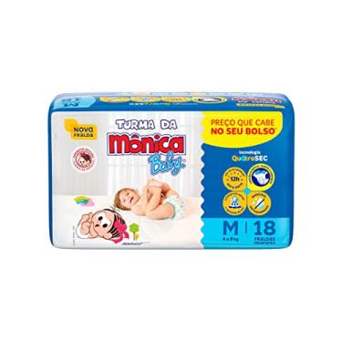 Imagem de Fralda Turma da Mônica Baby Jumbinho M 18 Unidades