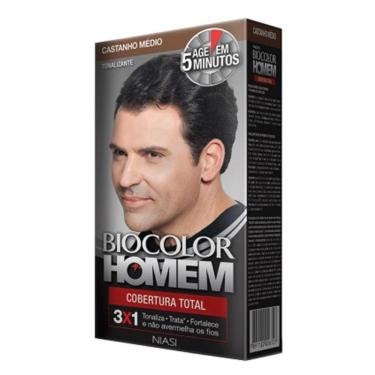Imagem de Tonalizante Homem Castanho Médio - BIOCOLOR