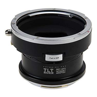 Imagem de Fotodiox Pro TLT ROKR - Adaptador de montagem de lente de inclinação/deslocamento compatível com lentes SLR de montagem Pentax 6x7 (P67, PK67) para corpo de câmera sem espelho Fujifilm Fuji G-Mount GFX