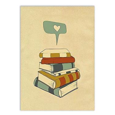 Imagem de Placa Decorativa Livros Leitura Literatura 01