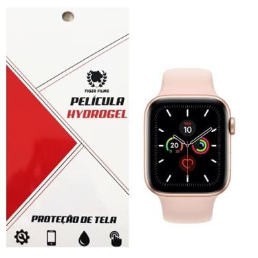 Imagem de Película Apple Watch serie 5 Aluminum (44mm) Tiger Film Hydrogel HD Premium (3x unid)