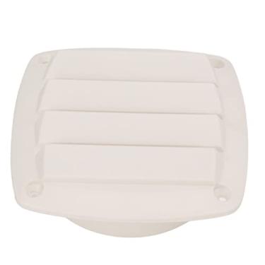 Imagem de Tampa de Ventilação Aramox, Orifício de 100 Mm para Barco Com Persianas Tampa de Ventilação Marinha de Plástico Branco para RV Motorhome Yacht