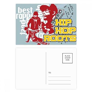 Imagem de Culture Boy Hip Hop Pattern Graffiti Street Postcard Set Birthday Mailing Thanks Greeting Card