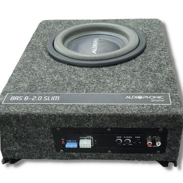 Imagem de Caixa Amplificada Slim Audiophonic 8" 200W 2.0 SL