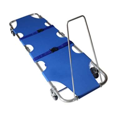 Imagem de Multifuncional Cadeira de escada de emergência de liga de alumínio maca de emergência médica dobrável cadeira de ambulância evacuação de bombeiro de ambulância Evacuação