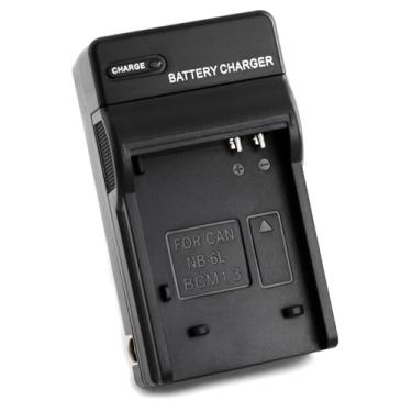 Imagem de Norifon NB-6L Carregador de parede para Canon PowerShot SX530 HS, SX610 HS, SX710 HS, SD1200 IS, SD1300 IS, S120 IXY 10S IXY 30S com plugue dobrável