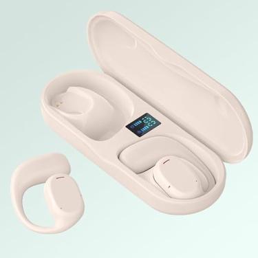 Imagem de Fone de ouvido Bluetooth sem fio pendurado, fones de ouvido sem fio Bluetooth 5.1 com estojo de carregamento Ganchos confortáveis ​​IPX5 Fones de ouvido abertos à prova d'água para esportes, trabalho,