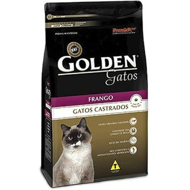 Imagem de Ração Golden Gato Adulto Castrado - Frango - 10,1Kg