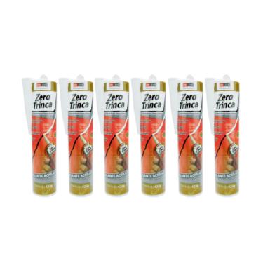 Imagem de Kit Selante Acrílico Para Trincas E Fissuras Zero Trinca 420g