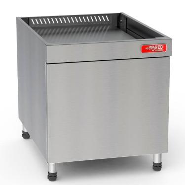 Imagem de Bancada Fechada Red Chameleon para Char Broiler 2 Queimadores BFCB2