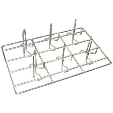 Imagem de Grelha para Frangos Inteiros Venâncio em Aço Inox Gn1/1sf