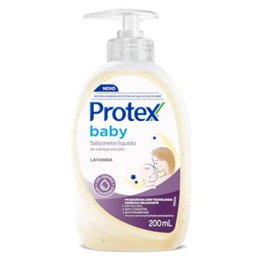 Imagem de Sabonete Líquido Para Bebês Protex Baby Lavanda 200ml Garrafa
