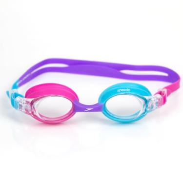 Imagem de Óculos de Natação Speedo Quick Jr Infantil (PINK/AZUL)