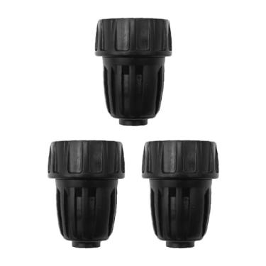 Imagem de SYOWADA Conjunto de 3 adaptadores de torneira de tubo de irrigação por gotejamento de 1/5.1 cm a 1/5.1 cm adaptador de mangueira de irrigação para suprimentos de jardim