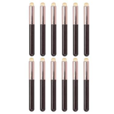 Imagem de 12pcs Portátil Requintado Macio Pincel Labial Corretivo Pincel de Maquiagem para Viagens Em Casa