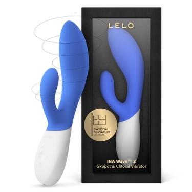Imagem de LELO, Vibrador Rabbit, Ina Wave 2 - Blue