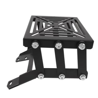 Imagem de Rack de Bagagem Rack de Montagem Traseira para Motocicleta, Racks de Bagagem Powersports, Rack de Bagagem Caixa Superior de Aço Carbono Suporte para Mala de Viagem Quadro de