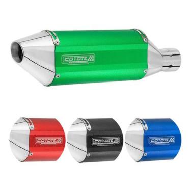 Imagem de Escape / Ponteira + Curva Inox Coyote Performance - FZ 15 - Yamaha, Ve