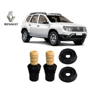 Imagem de Kit Coxim Batente Amortecedor Dianteiro Sandero Logan Duster - Auto Fl