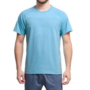 Imagem de Camiseta Oakley O-rec Reclycle Raglan Simple Blue, M, Azul