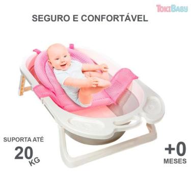 Imagem de Rede De Proteção Redutor Banheira Do Bebê Apoio Segurança Ideal para o