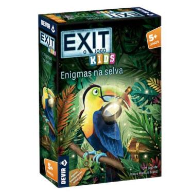 Imagem de Exit Kids: Enigmas da Selva- Devir