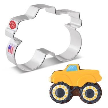Imagem de Ann Clark Cookie Cutters Cortador de biscoito Monster Truck, 10 cm