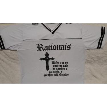 Imagem de Racionais - camisa - RR, Branco, EGGGG