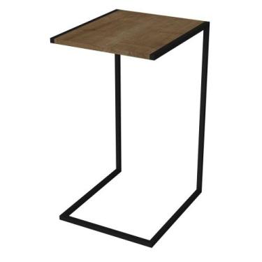 Imagem de Mesa de Apoio Lateral Steel Quadra 27820 Vermont - Artesano, Vermont, 