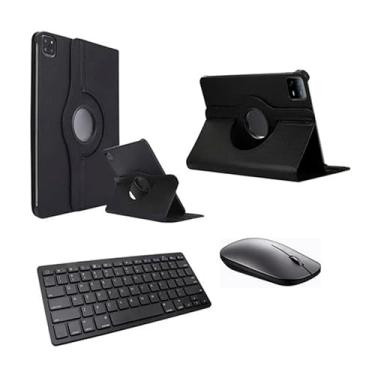 Imagem de BDNET, Capa Com Teclado E Mouse Bluetooth P/Tablet Pad6