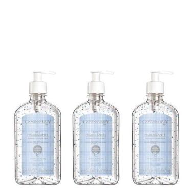Imagem de Kit com 3 - Álcool em Gel Higienizante Giovanna Baby Blue 500ml