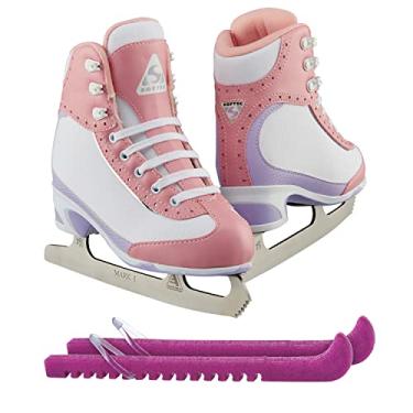 Imagem de Patins de gelo Jackson Ultima Softec Vista ST3201 para meninas, rosa, 13
