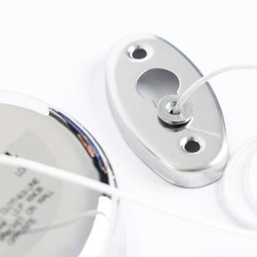 Imagem de Varal Retrátil Inox Ajustável Banheiro Lavanderia 2.9m