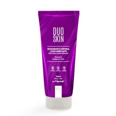 Imagem de Loção Hidratante Duo Skin Vinho 200ml - By Femme